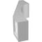 Ekena Millwork 3 1/2-in. W x 6-in. D x 14-in. H Westlake Architectural Grade PVC Knee Brace BRCP035X06X14WTL - alternate 4
